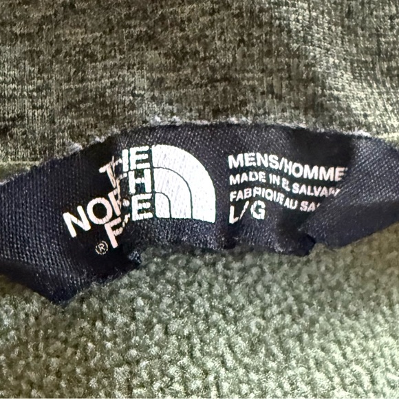 NWOT The North Face Men’s Olive Green Half-Zip Pullover! Large! - Picture 8 of 10
